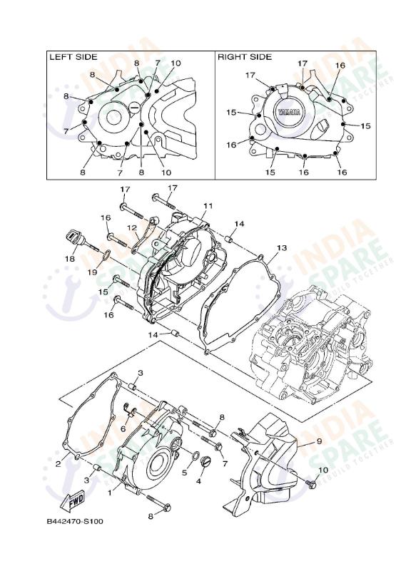 CRANKCASE COVER 1
